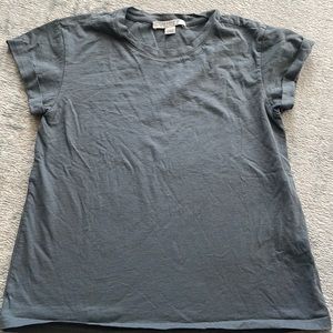 Slate blue cotton all saints tee - us size 4